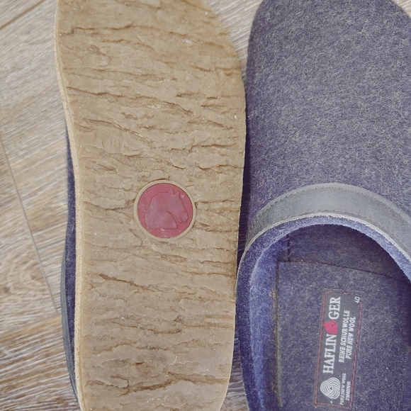 Haflinger Wool Clogs - Picture 3 of 6